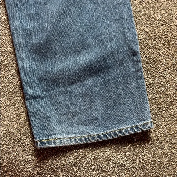 Vintage Y2K baggy hip hop men’s Sz 33x32 Levi’s silver tabmen’s blue denim Jeans